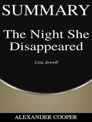 cover image of Summary of the Nіght Shе Disappeared